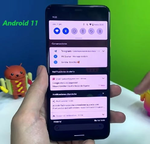 ¿Cómo acceder al historial de notificaciones en Android?