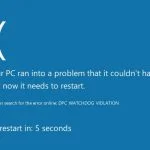 ¿Cómo corregir un DPC Watchdog Violation en Windows 10?