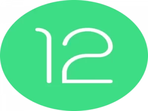 Logo Android 12.