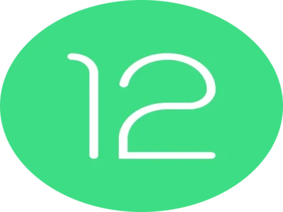 Logo Android 12.