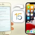 Actualizar iOS 15