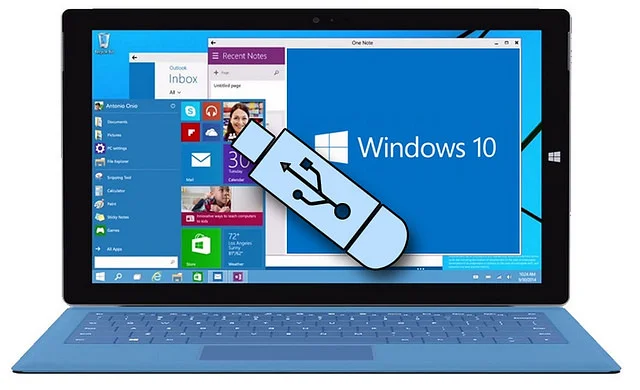 USB de arranque: mecanismo de reinstalar Windows 10