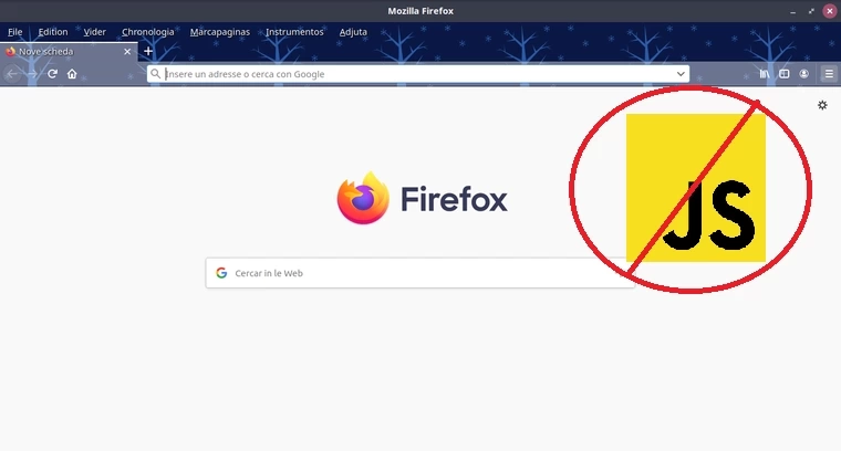 deshabilitar JavaScript en Firefox